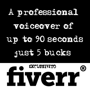 Fiverr vo banner